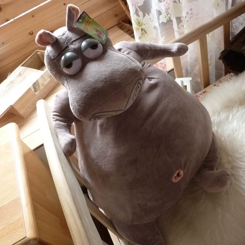 Кукла, плюшевая игрушка подходит для мужчин и женщин для друга, бегемот