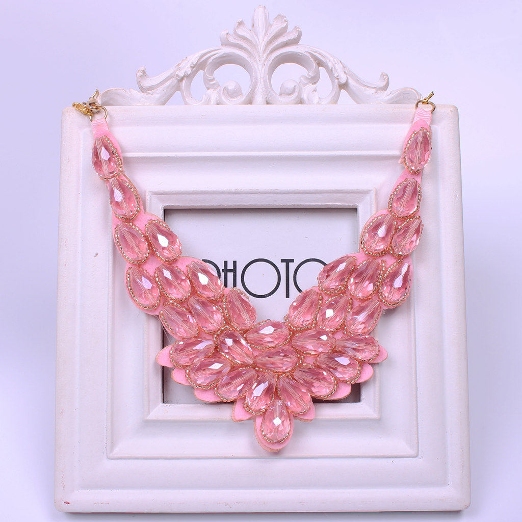 KOREAN FALSE COLLAR EXAGGERATED NECKLACE WOMENS NEW SWEATER CHAIN SHORT NECKLACE DECORATED FALSE COLLAR FASHION NECKLACE