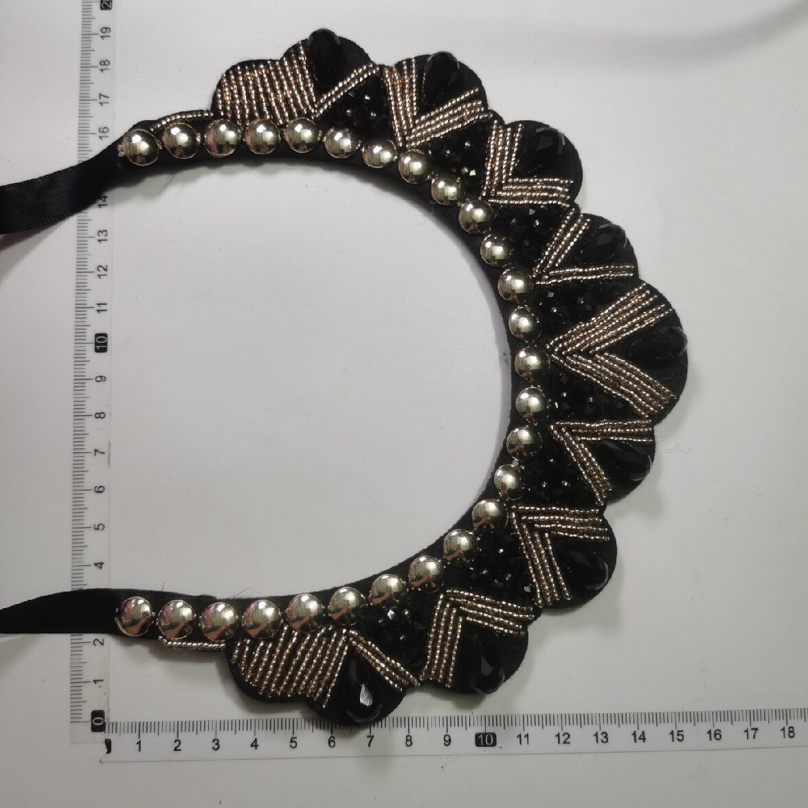 2019 NEW KOREAN JEWELRY COLORFUL BEADS GORGEOUS AND VERSATILE LADY FAKE COLLAR SHORT COLLAR