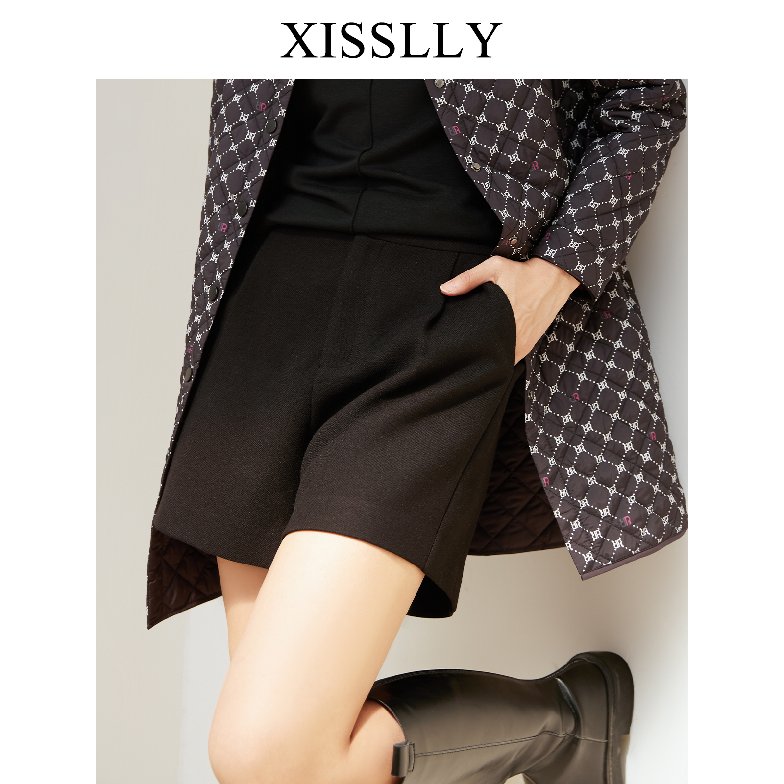 XISSLLY 2025冬款新品短裤239018501