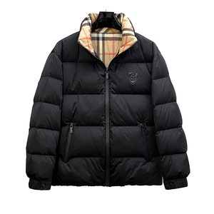 5158P395 25冬季新款 90%白鸭绒微阔立领羽绒服  控598图片
