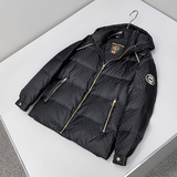 8215P45025冬季新款90%白鸭绒微阔连帽迷彩羽绒服控599，男装羽绒服，钱塘2019