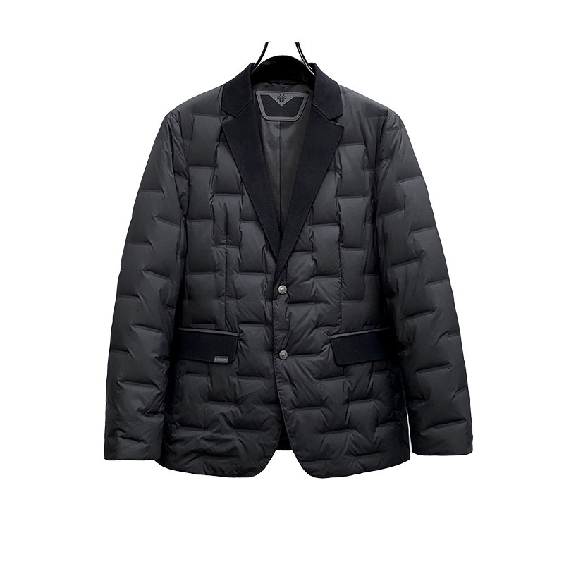 5865P36525冬季新款90%白鸭绒轻薄小西装羽绒服控598,男装西服套装,钱塘2019