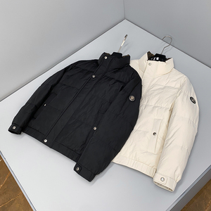 1811P365 25冬季新款 90%白鸭绒提花立领休闲羽绒服 控599图片