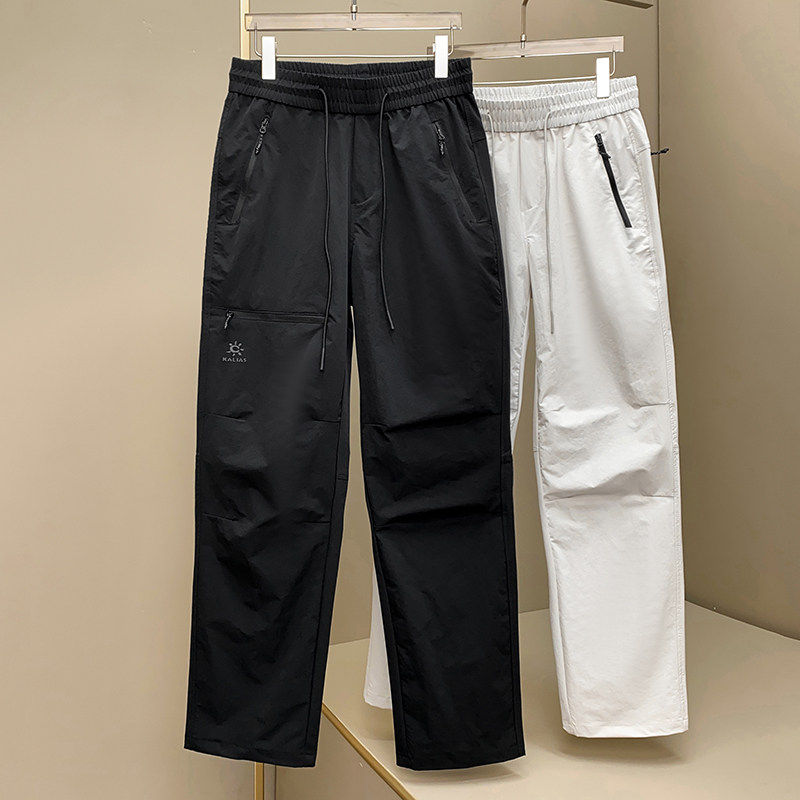 7111P1352025夏季新款高端品质阔腿户外裤控248，男装休闲裤，钱塘2019
