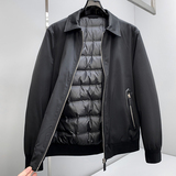 5319P43525冬季新款90%白鹅绒翻领休闲羽绒服控658，男装羽绒服，钱塘2019