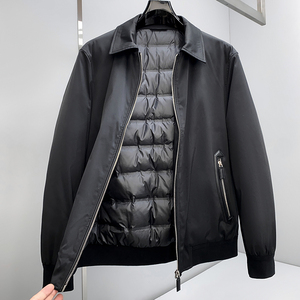 5319P435 25冬季新款 90%白鹅绒翻领休闲羽绒服  控658图片