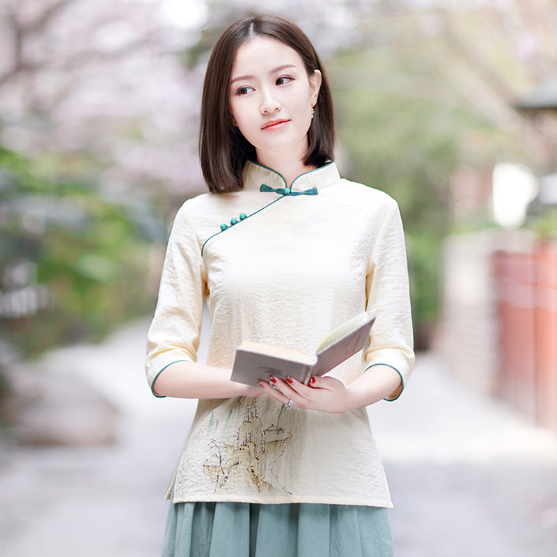 中国风女装上衣夏装