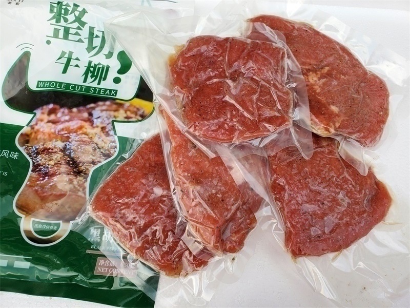 新毅黑胡椒口味冷冻调制食品牛排