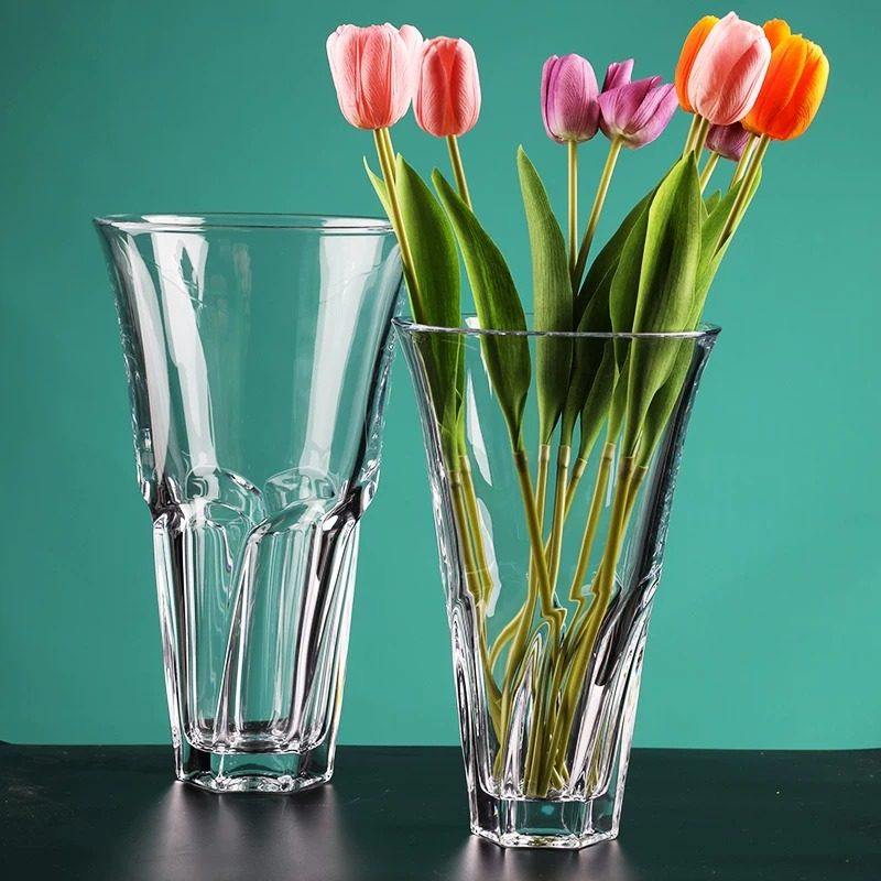 捷克进口BOHEMIA水晶玻璃桌面花瓶客厅装饰摆件茶几插花水养花器,家居饰品,花瓶,淘宝优惠券,粉丝福利购,淘宝优惠卷