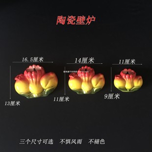 陶瓷烧制挂制壁炉门庭悬挂门炉 香炉 供佛香筒 灶神王炉