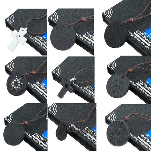 Quantum Pendant 跨境火山石吊坠饰品挂饰Scalar energy necklace