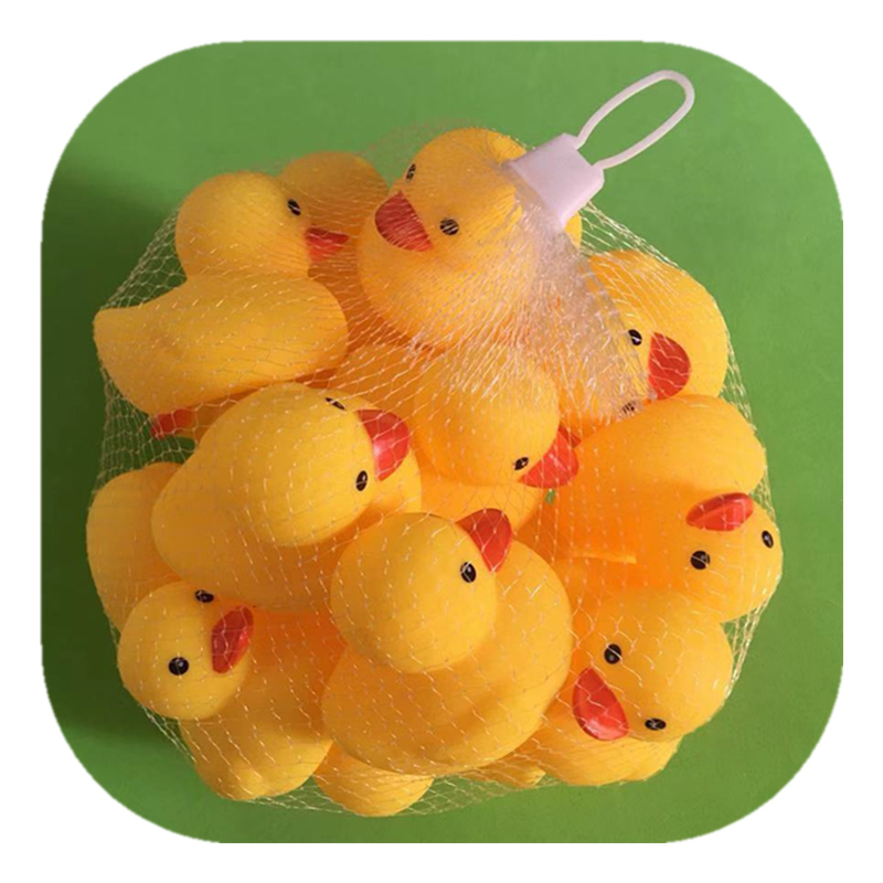 Yellow Rubber Ducks, Bath Toys Bathtub Floating Squeaky Duck