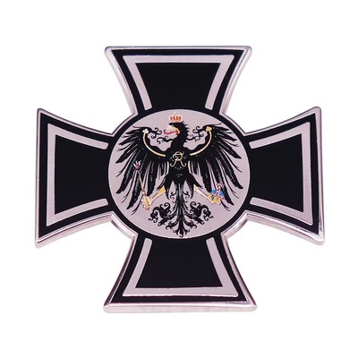 German Kingdom of Prussia Eagle Badge Iron Cross brooch pins