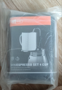 GSI 4人 Cup Stainless Expresso Set户外咖啡蒸馏器摩卡壶套装