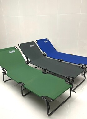 包邮正品Coleman科勒曼 单人折叠床 躺椅 户外沙滩椅
