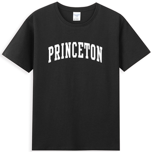 普林斯顿大学 美国大学T恤 留学生校园纪念文化衫校服 PRINCETON