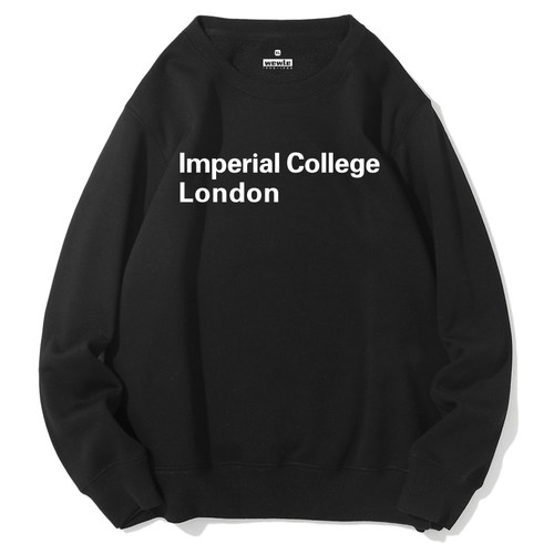 伦敦帝国理工学院IMPERIAL COLLEGE LONDON英伦套头圆领加绒卫衣