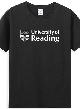 热卖雷丁大学T恤UoR文化衫 班服纪念品 圆领情侣纯棉短袖半袖