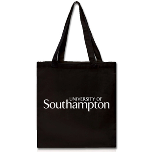 Soton南安普顿大学帆布袋 周边纪念帆布包环保购物袋手提单肩拉链