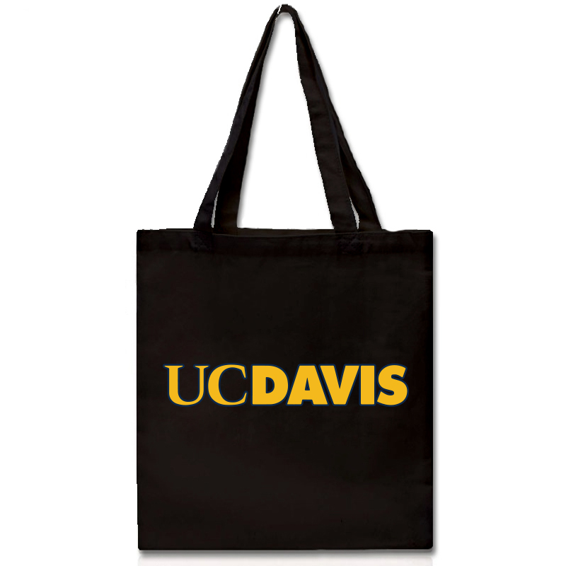 单肩帆布包中有拉链UCDavis