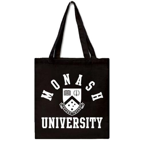 莫纳什大学纪念帆布包 Monash University单肩帆布袋购物袋手提女