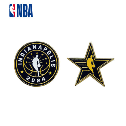 NBA新品 2024全明星赛事徽章礼品 步行者主场纪念品球队饰品