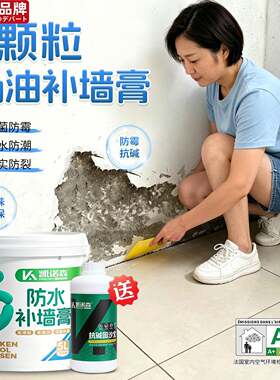 日本进口防水补墙膏抗碱腻子膏