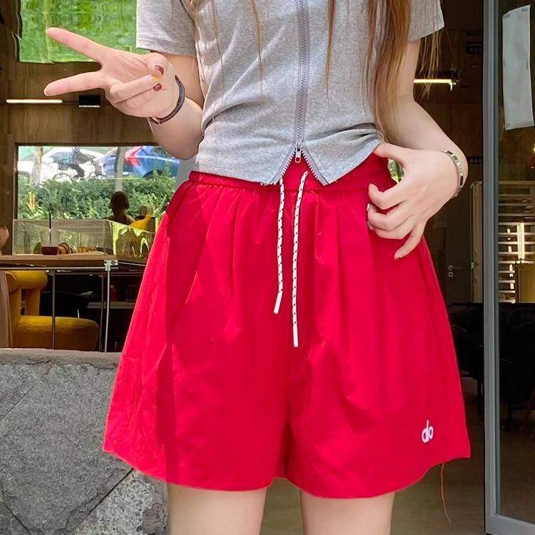 山本风冰丝速干工装阔腿裤子女夏季薄款宽松显瘦休闲热裤运动短裤,女装/女士精品,休闲裤,淘宝优惠券,粉丝福利购,淘宝优惠卷