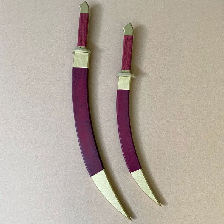 木质草原弯刀蒙古刀马贼腰刀话剧影视舞台表演道具古代兵器