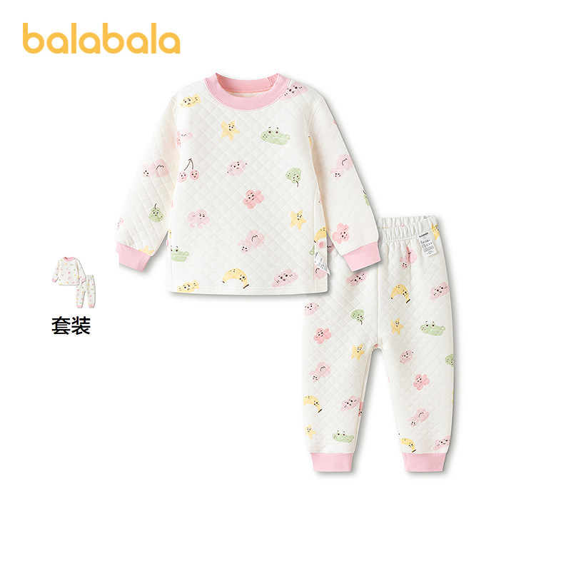 巴拉巴拉balaOne宝宝内衣套装