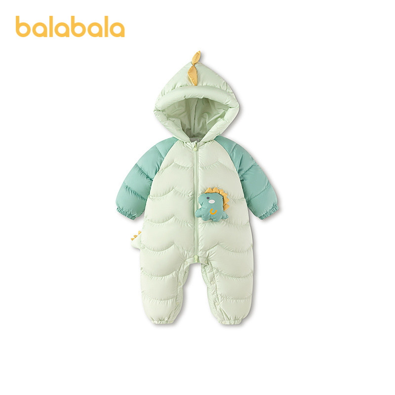 巴拉巴拉balaOne羽绒服插肩袖型