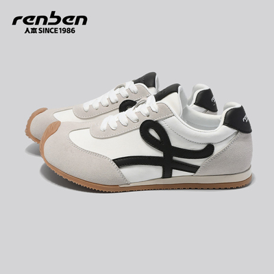 人本阿甘鞋女2025新款德训鞋