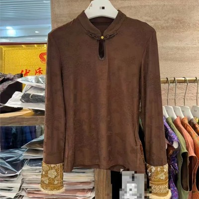 凤轩阁重工刺绣真皮草水貂