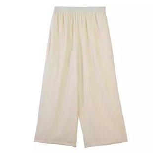 凤轩阁「锦云裁秋」弹力腰桑蚕丝丝绒裤 38025