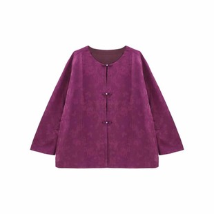 凤轩阁 100桑蚕丝香云纱四经角螺外套2681670