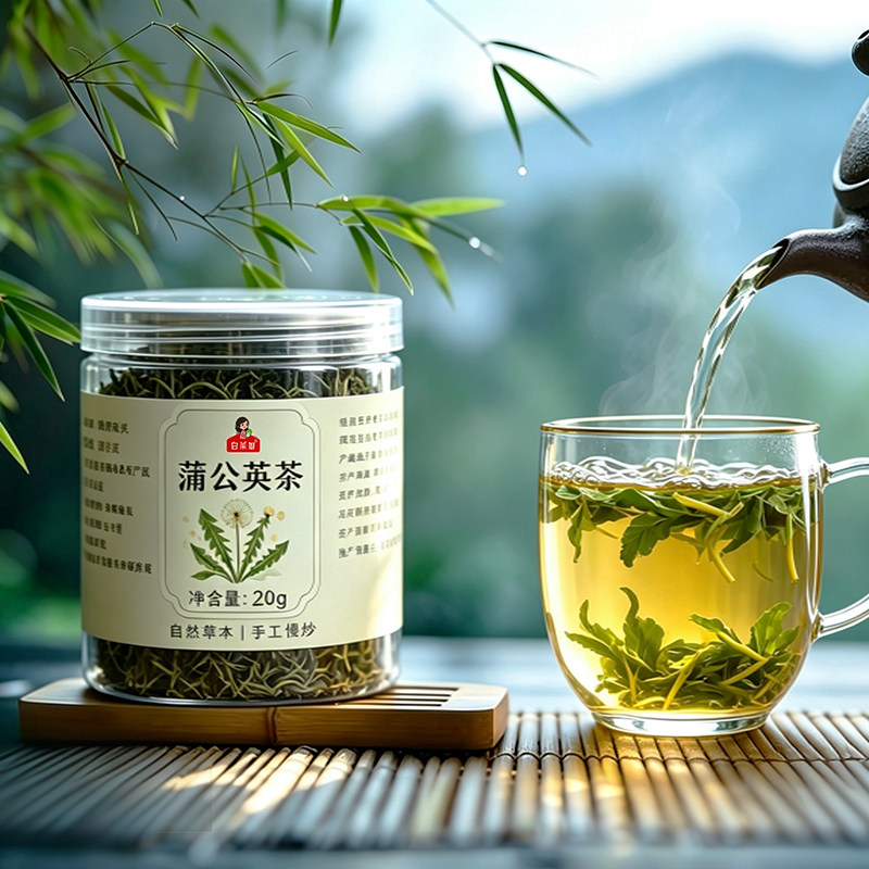 限量抢购！蒲公英茶 古法揉捻+文火铁锅慢炒  焦香醇厚 不伤脾胃