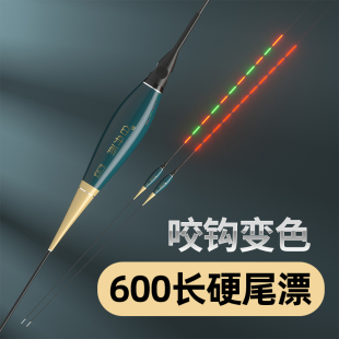 60厘米电子漂夜光漂水加长黑坑鲫鱼漂高灵敏醒目流氓鲢鳙鱼漂无影