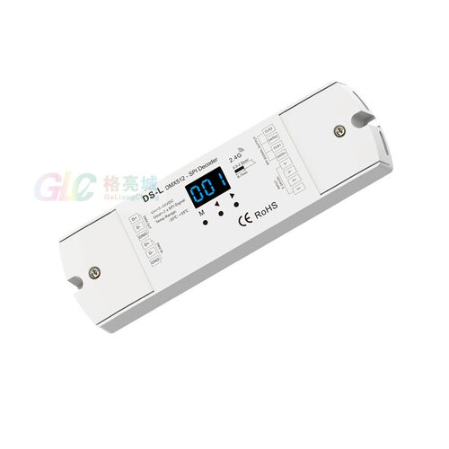 GLCDMX512幻彩解码器数码显示