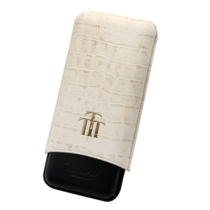 包邮 原装进口古巴 TRINIDAD千里达特立尼达雪茄套 3位便携保湿盒