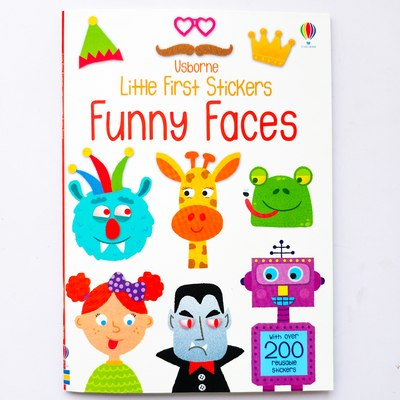 我的第一本贴纸书英文早教启蒙