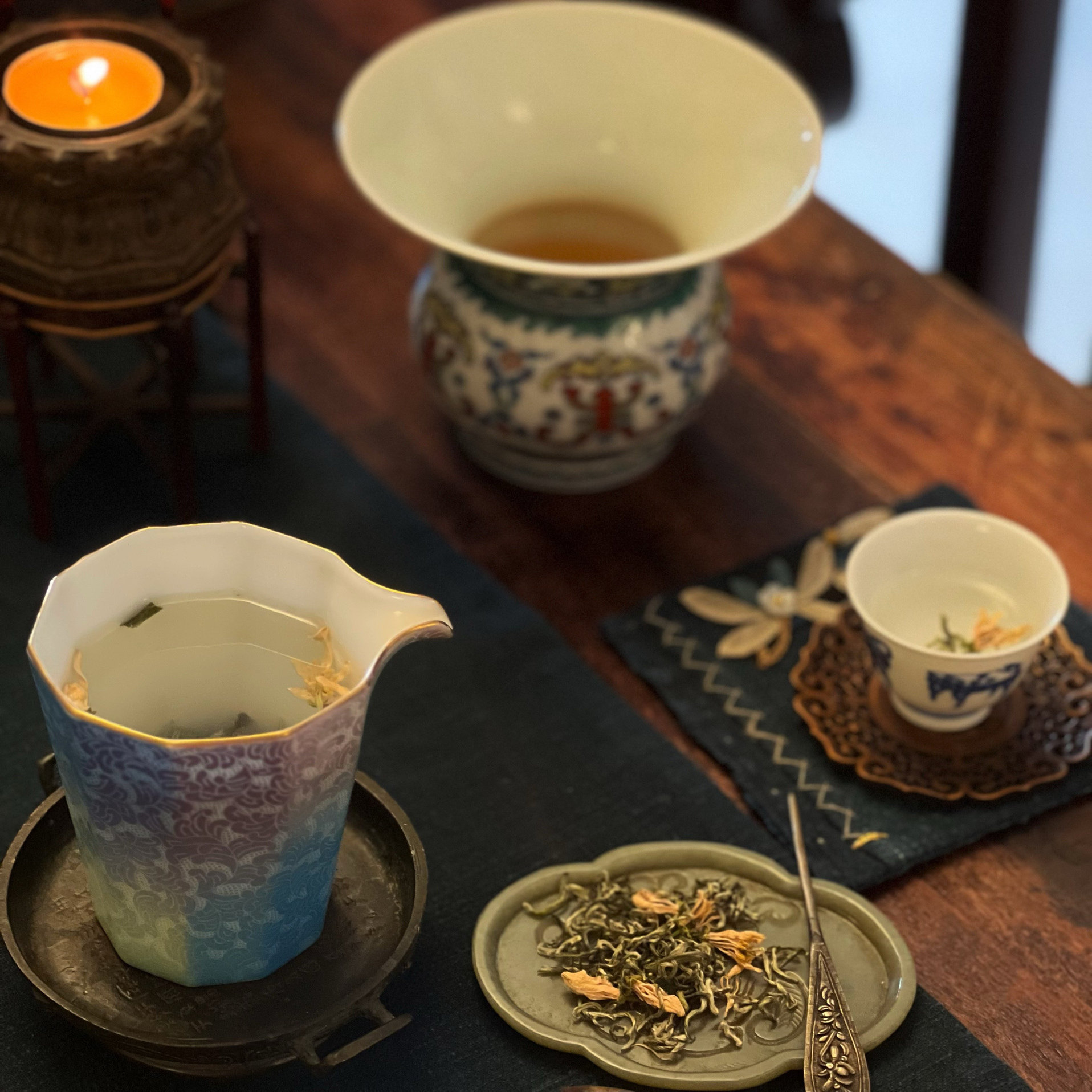 饮梅•26年橙花碧螺春 留住春日的柑橘调果香 玳玳花茶绿茶类窨茶