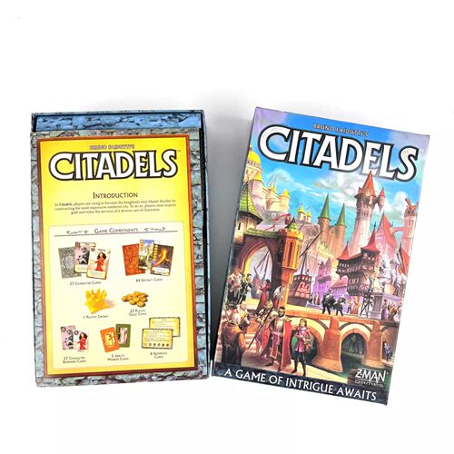 CITADELS英文版富饶的城市桌游卡牌经典桌面游戏成年休闲聚会多人
