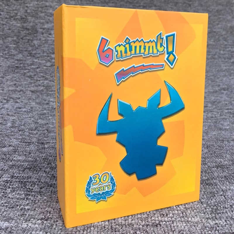 英文版 6 nimmt! 30周年版谁是牛头王欢乐休闲聚会扑克牌桌游卡牌