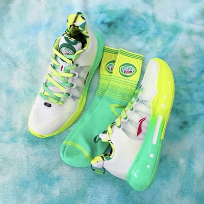 适配荧光果酸绿驭帅14鞋带