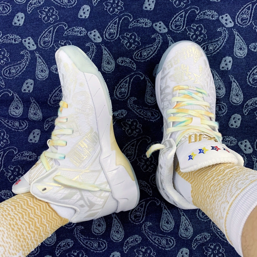 适配KT1氮科技白金泼墨鞋带