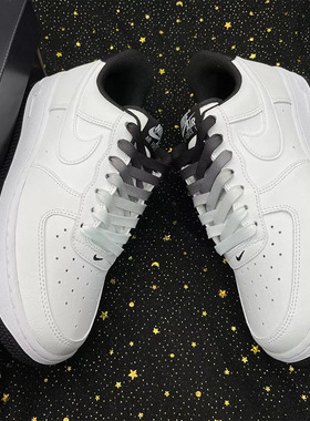 适配AF1 07 Air Force1空军一号Dunk白黑熊猫腰果花渐变鞋带鞋绳