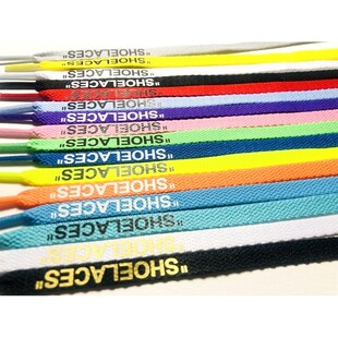 适配SHOELACES联名空军一号OW字母鸳鸯扁aj1鞋带AF1球鞋男女运动