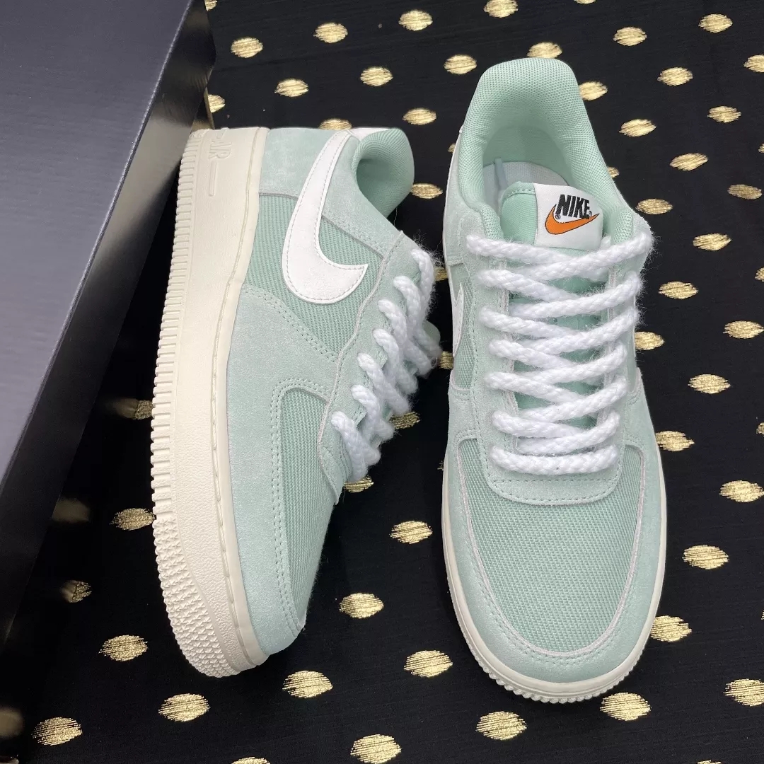 适配Air Force1空军一号AF1麻绳棉麻鞋带Certified Fresh嫩绿鞋带