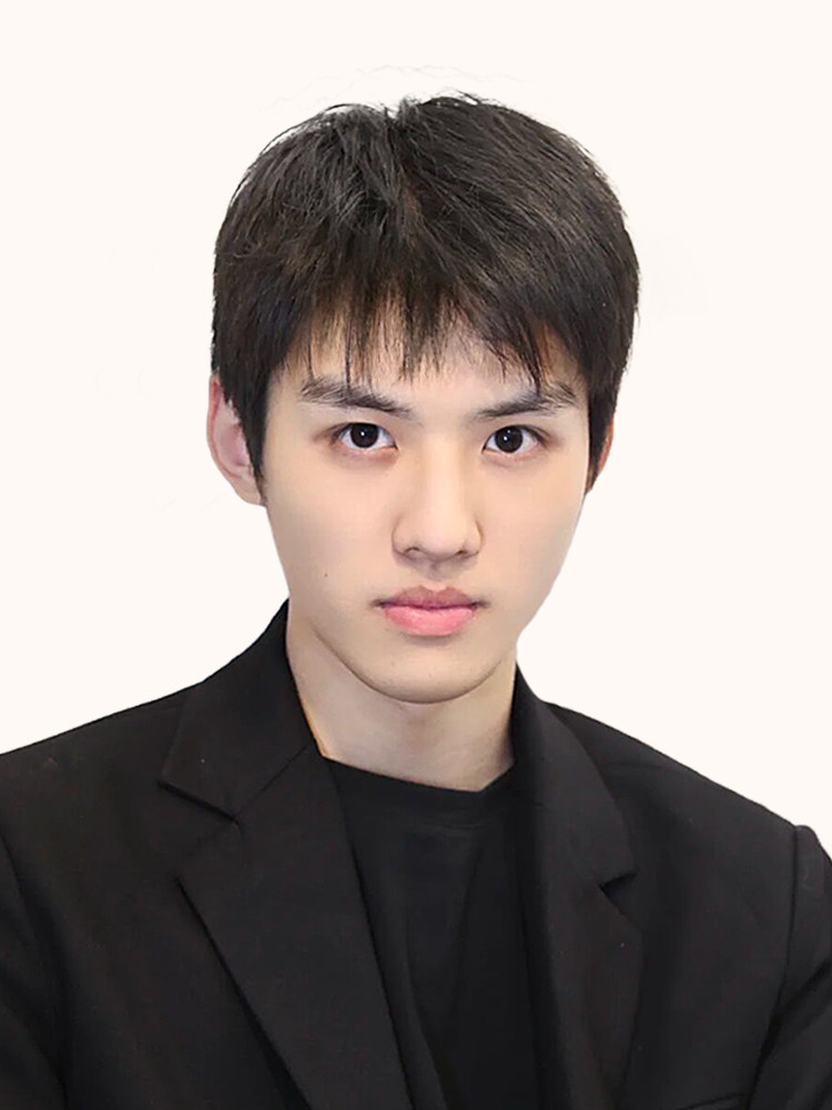 假发男短发男士真发全头套式男生假发套全真发韩版帅气真人假头发